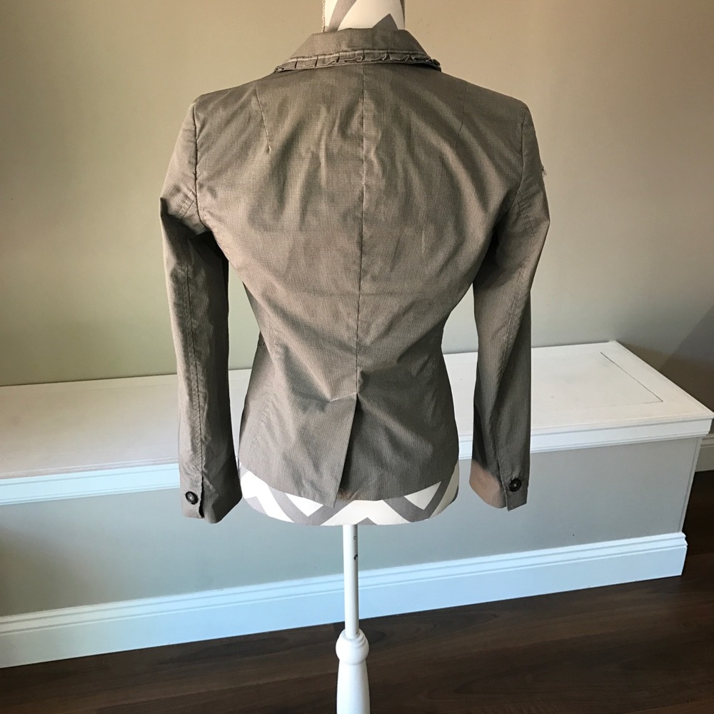 Banana Republic Grey Patchwork Jacket - image 5